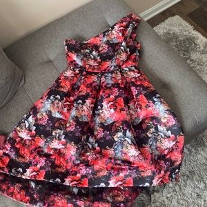 One shoulder formal dress